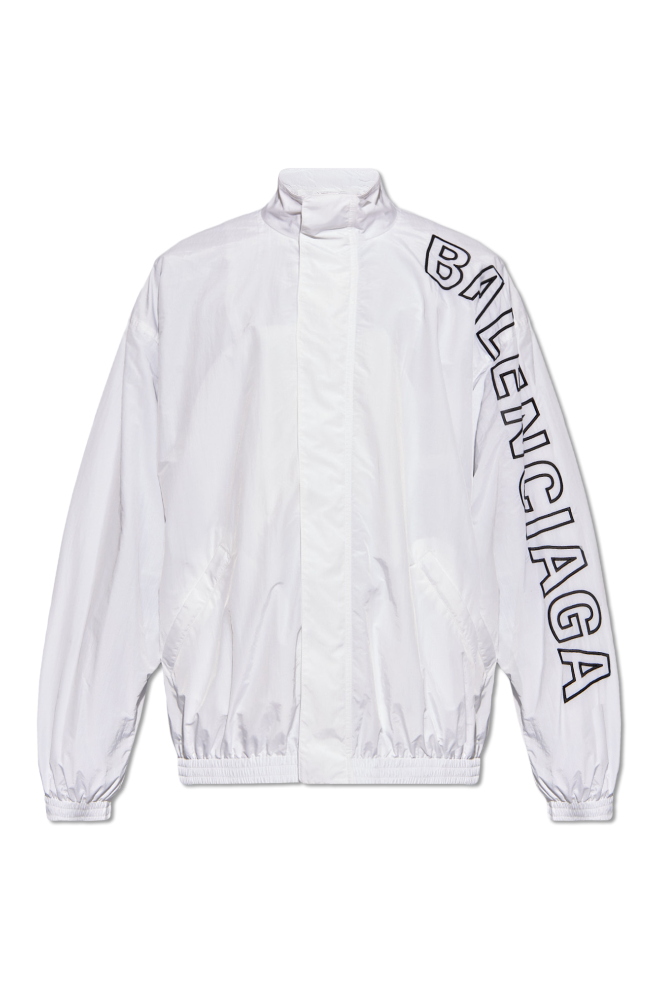 Balenciaga windbreaker white fashion